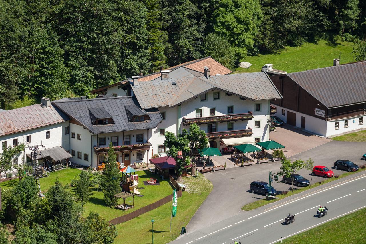 Gasthof-Pension Frohnwies ヴァイスバッハ・バイ・ローファー エクステリア 写真